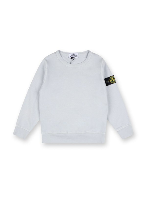 The Best Shops Stone Island Junior: Sudaderas y suéteres - Sudadera - Blanco