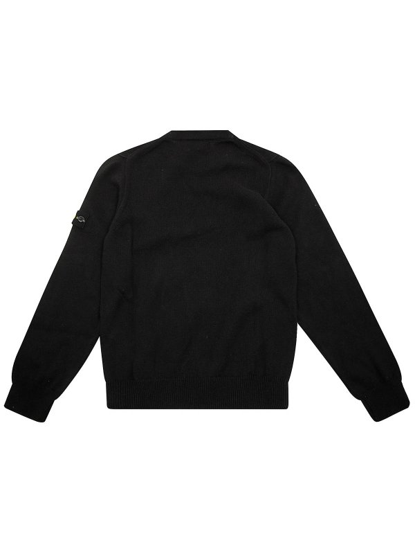Stone Island Junior: maglia collo rotondo online - Girocollo