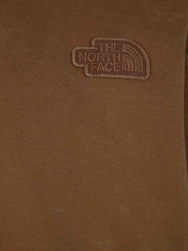 The Best Shops THE NORTH FACE: Strickpullover mit Rundhalsausschnitt - Rundhalspullover - Braun