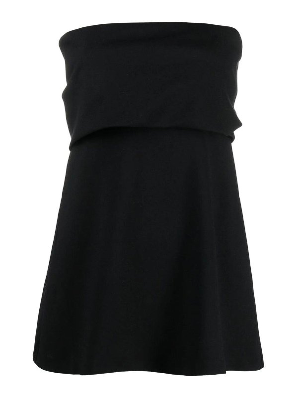 TOTEME: Tops y camisetas sin mangas - Top - Negro