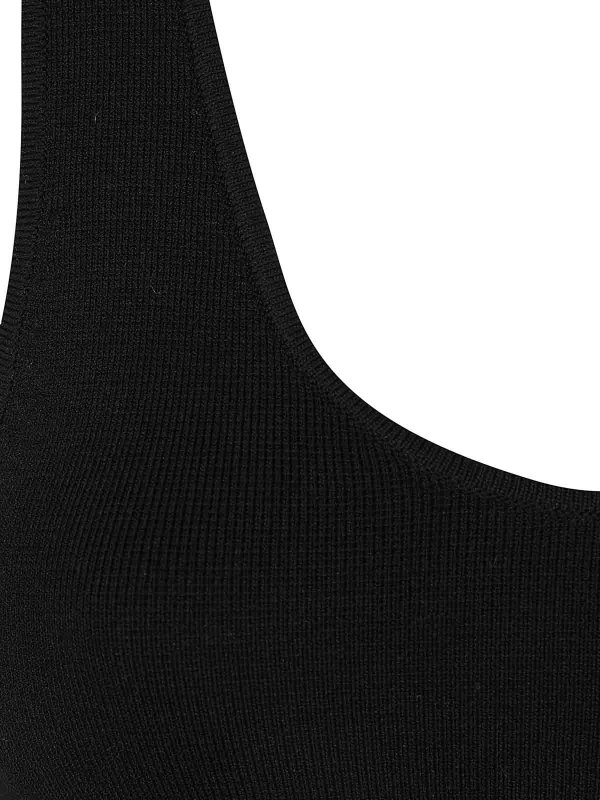 Tops y camisetas sin mangas shop online Top - Negro