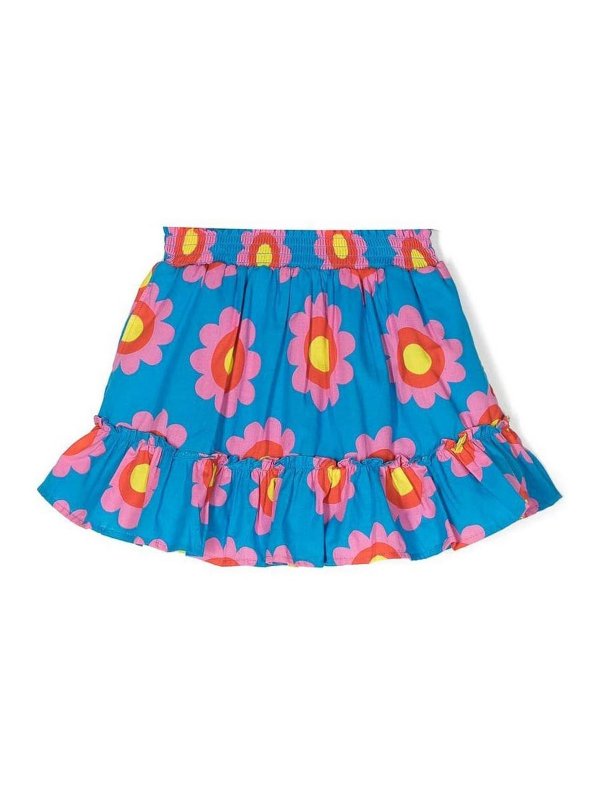 Stella McCartney Kids: ミニスカート - ミニスカート - ブルー