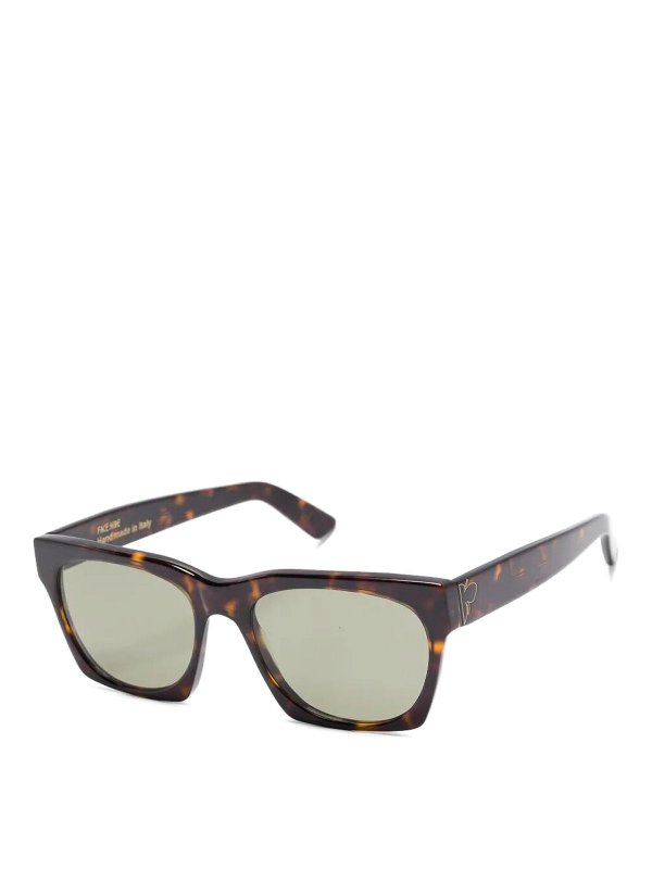 The Best Shops FACE.HIDE: Sonnenbrillen - Sonnenbrille - Braun