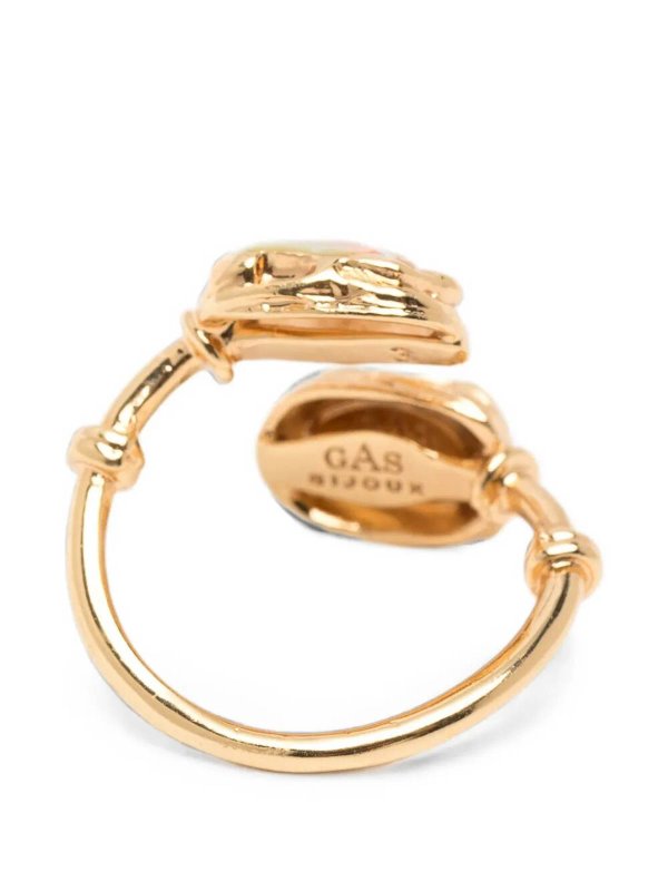 GAS BIJOUX: Rings online - Dduality Scara Email Ring