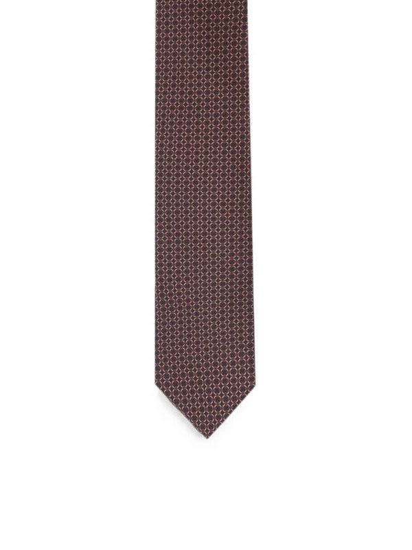 The Best Shops LARDINI: Cravates & noeuds papillon - Cravate - Marron