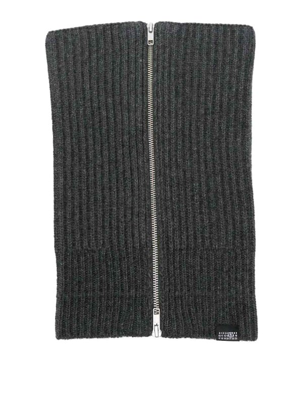 MM6 MAISON MARGIELA: Bufandas y pañuelos - Bufanda - Gris