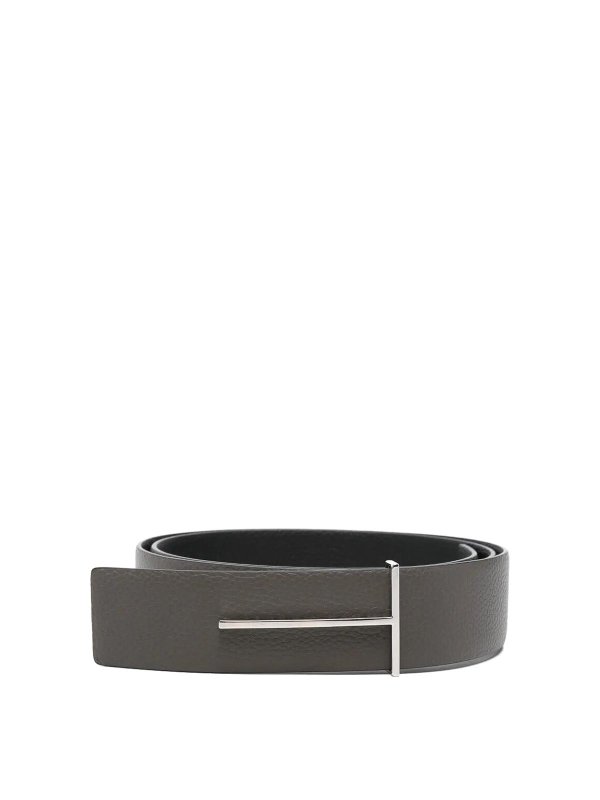 TOM FORD: Cinturones - Cinturón - Gris