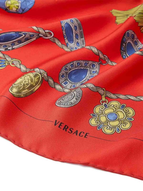 VERSACE: Écharpes & Châles  online - Étole - Rouge