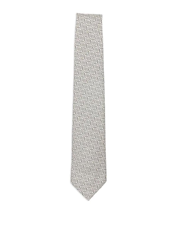 EMPORIO ARMANI: Corbatas y pajaritas - Corbata - Gris