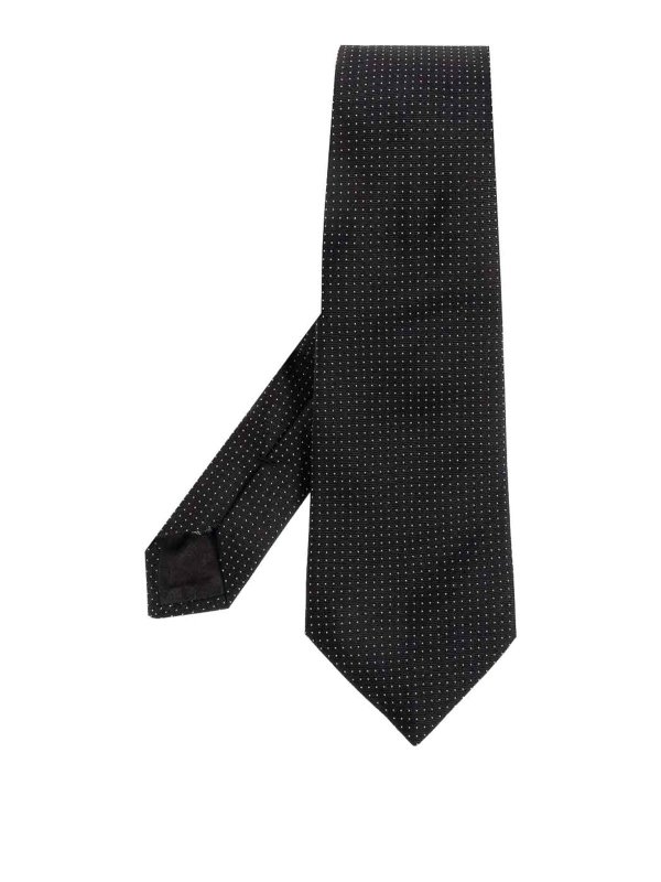 GIORGIO ARMANI: Corbatas y pajaritas - Corbata - Negro