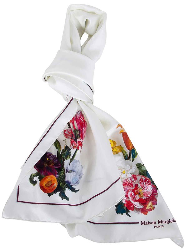 Maison Margiela: Écharpes online - Écharpe - Blanc