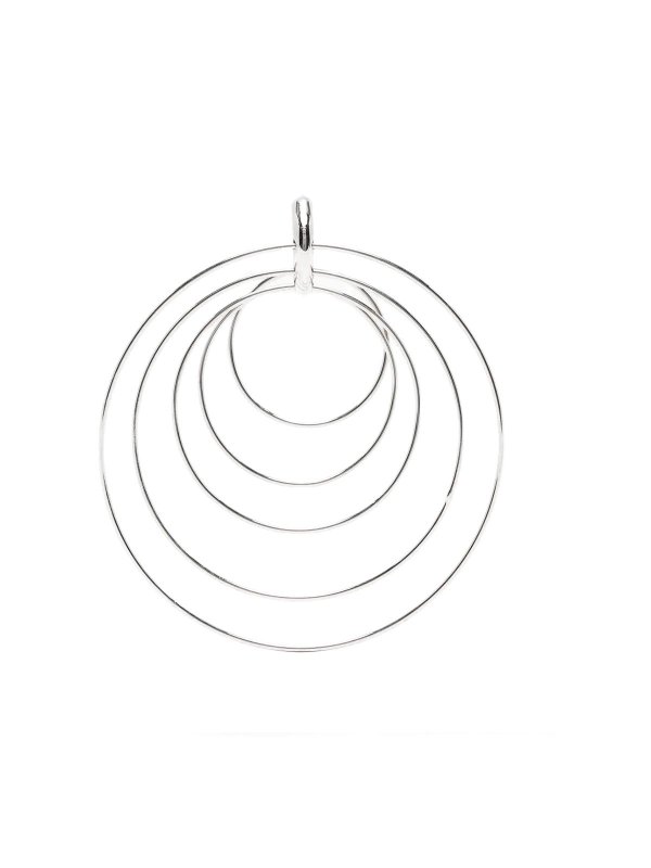 PANCONESI: Earrings - Pierced Serpent Hoops Large