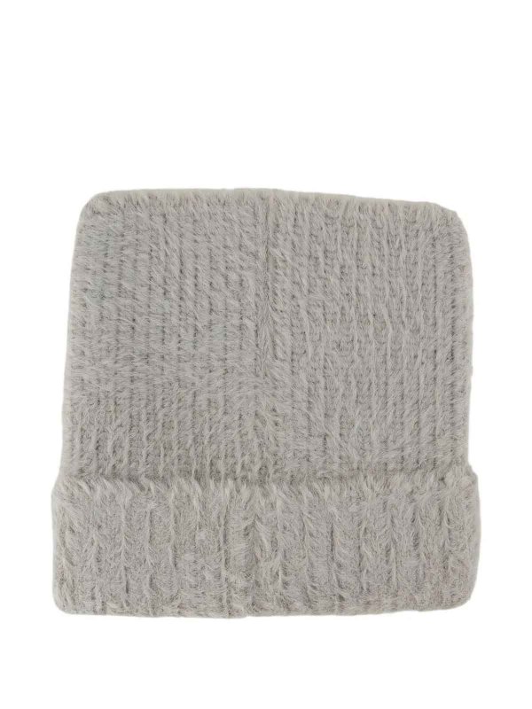 CASABLANCA: hats & caps online - Fluffy Nylon Square Hat