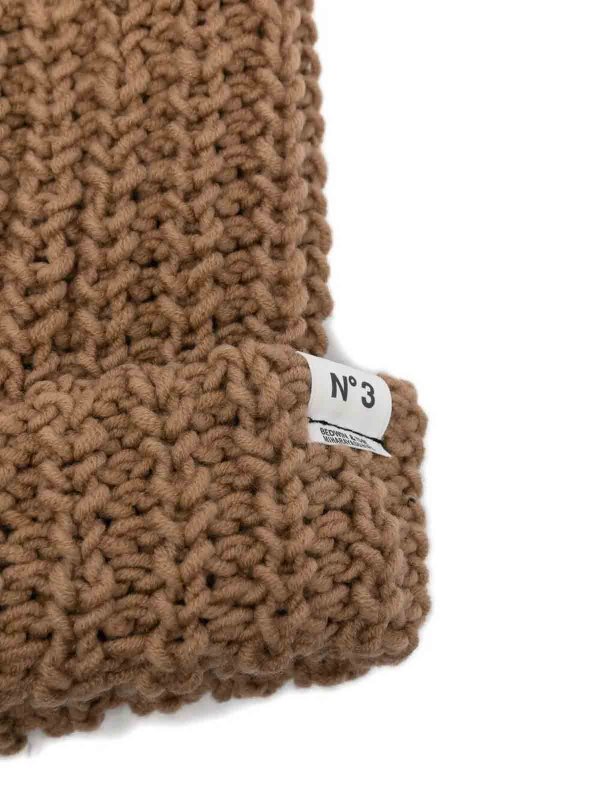 MAISON MIHARA YASUHIRO: ニットキャップ online - ビーニー帽 - ヌードカラー