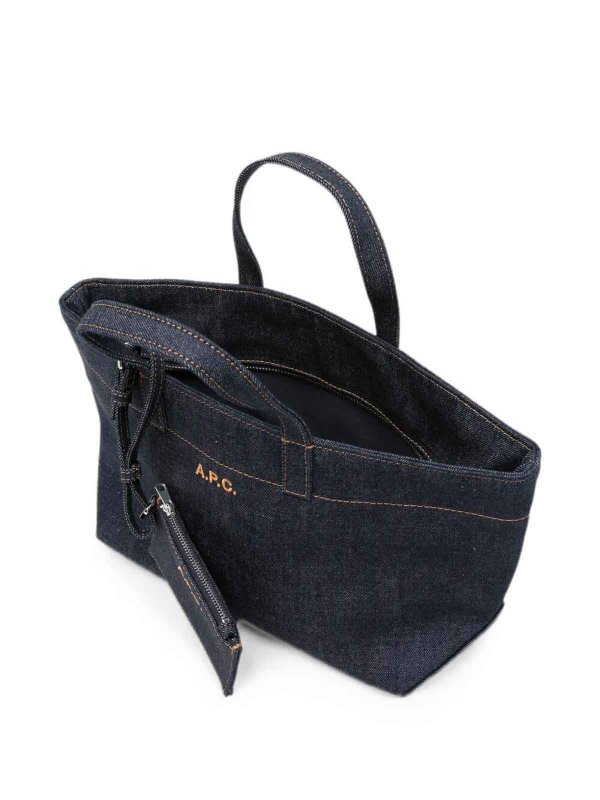 A.P.C.: Sacs à main online - Sac Cabas - Bleu