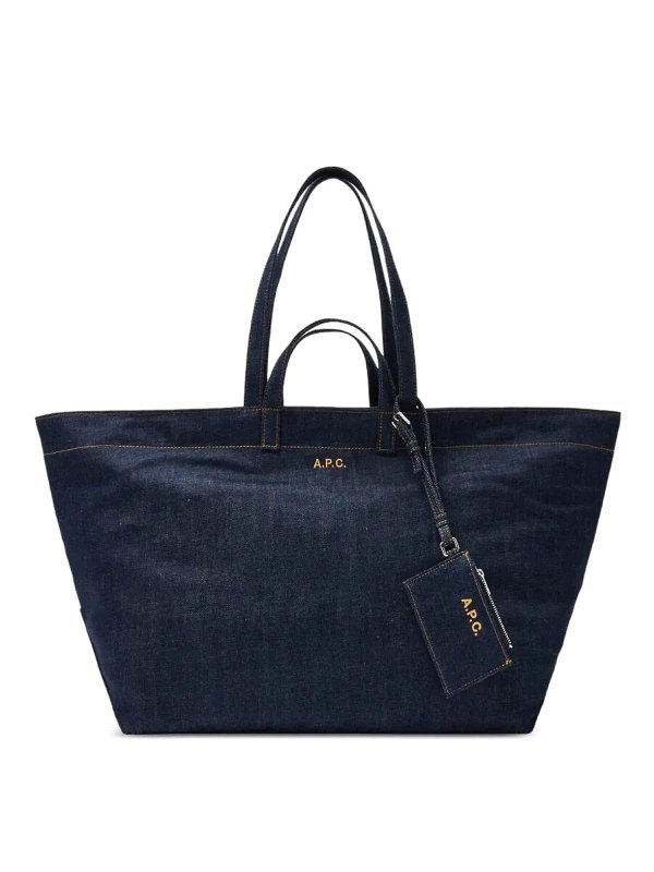 A.P.C.: Sacs à main - Sac Cabas - Bleu