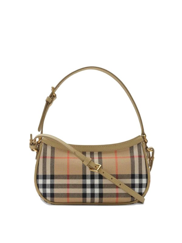 BURBERRY: クラッチバッグ - クラッチバッグ - 白