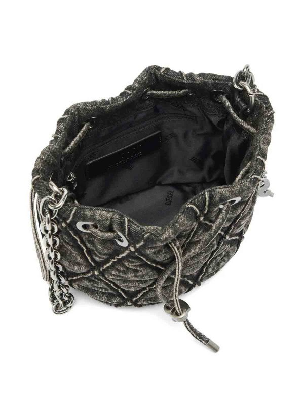 バケットバッグ - 黒 shop online: DIESEL