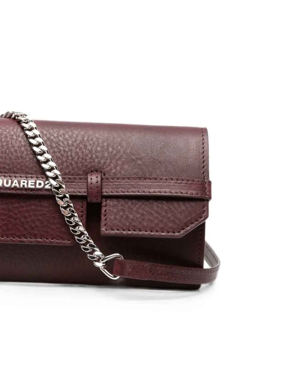 DSQUARED2: Clutch online - Pochette - Rouge