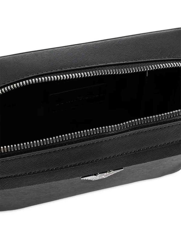 クロスボディバッグ - 黒 shop online: EMPORIO ARMANI