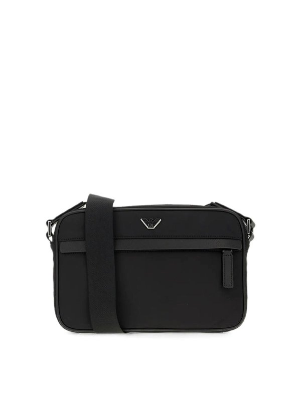 EMPORIO ARMANI: クロスボディバッグ - クロスボディバッグ - 黒