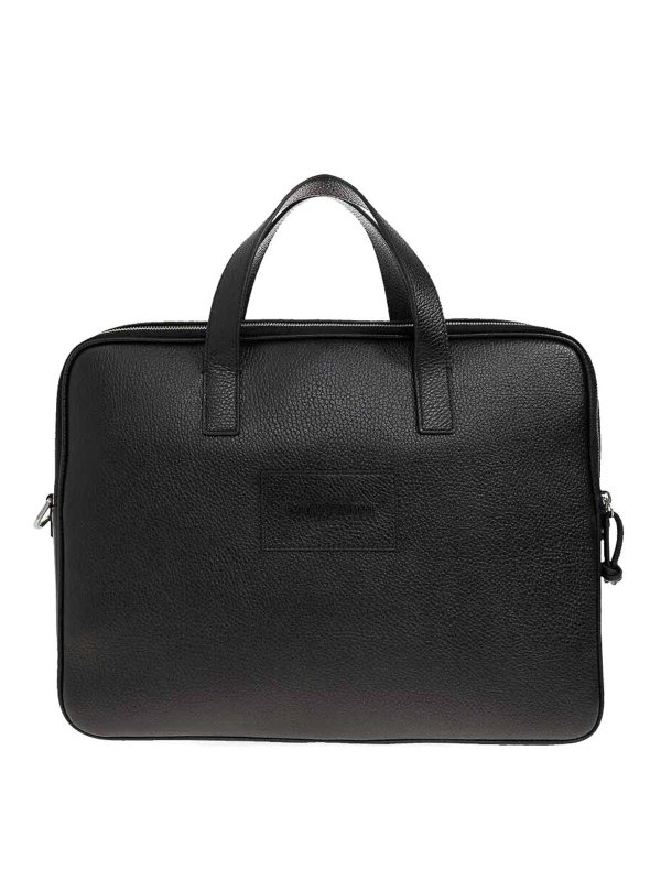 EMPORIO ARMANI: スーツケース＆旅行鞄 - 旅行鞄 - 黒