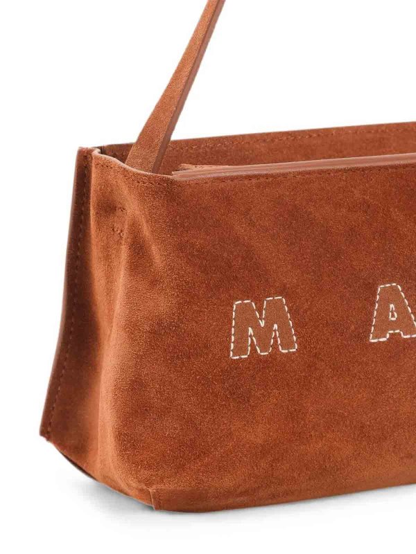 The Best Shops Marni: Bolsos de hombro - Bolsa De Hombro - Marrón