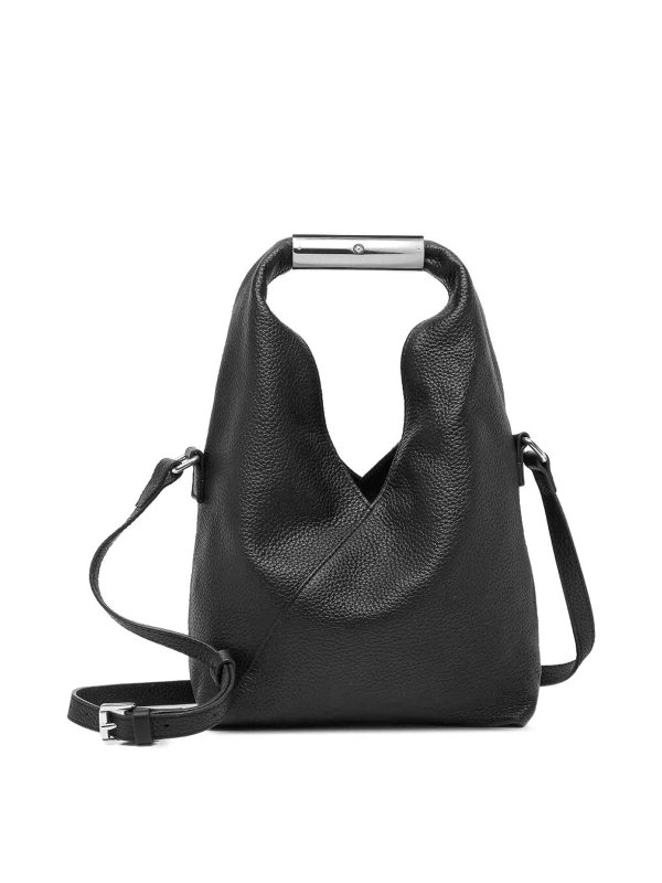MM6 MAISON MARGIELA: クロスボディバッグ - クロスボディバッグ - 黒