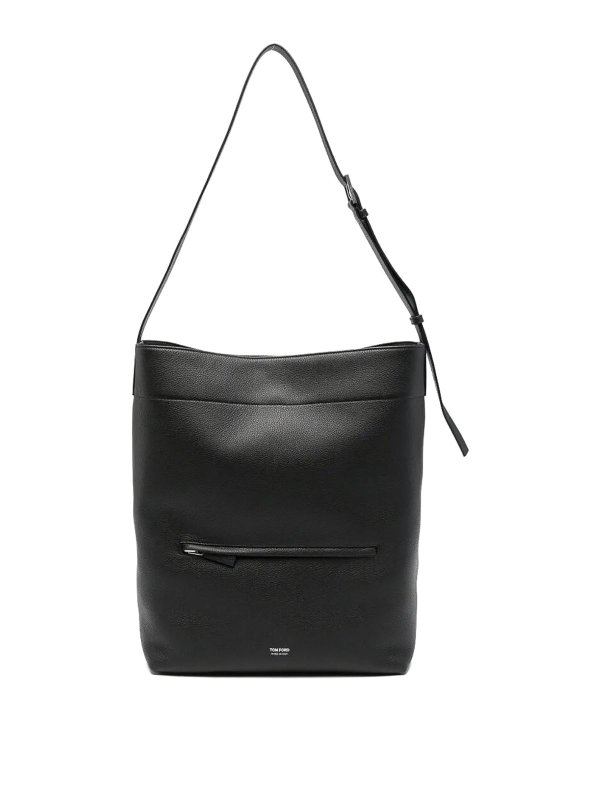 TOM FORD: バケットバッグ - バケットバッグ - 黒