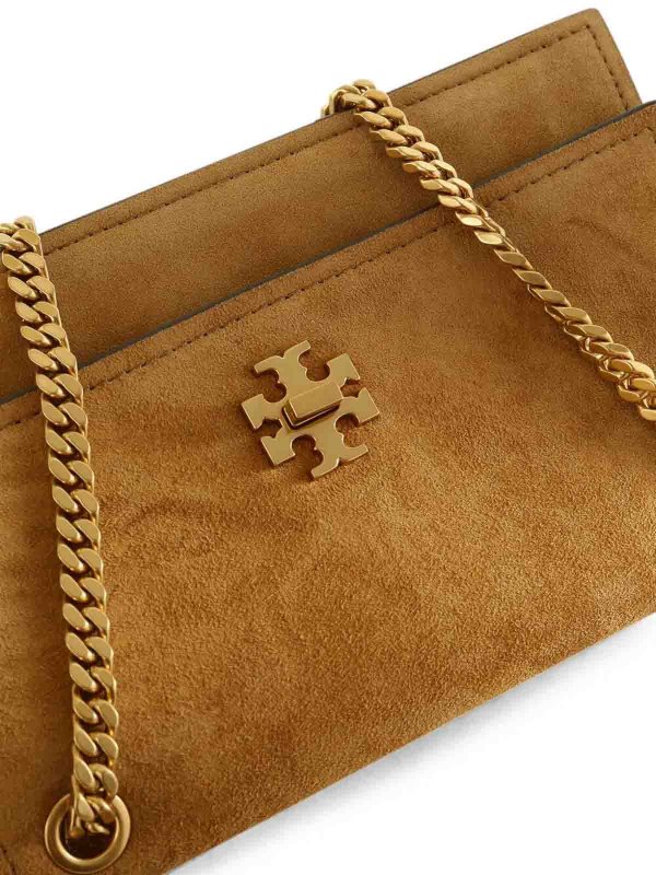 TORY BURCH: Clutch online - Pochette - Marron