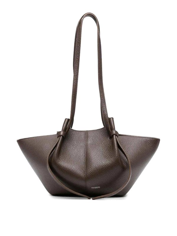 YUZEFI: Handtaschen - Shopper - Braun