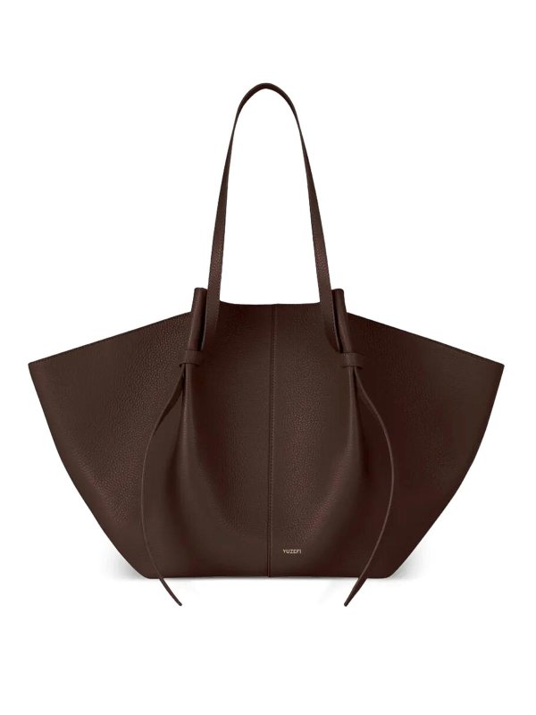 YUZEFI: Handtaschen - Shopper - Braun