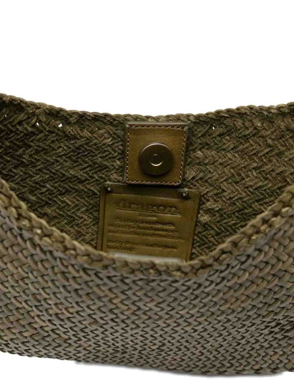 Bolsa De Hombro - Verde shop online: DRAGON DIFFUSION