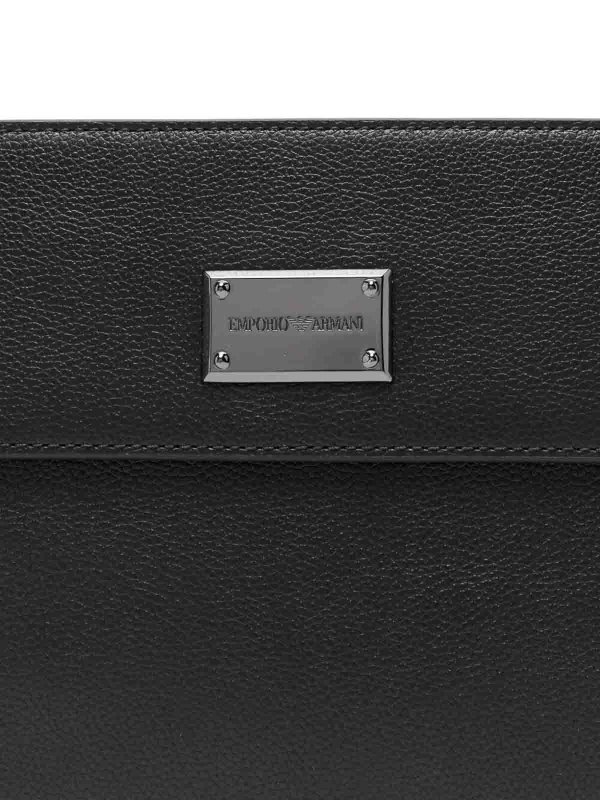 クロスボディバッグ - 黒 shop online: EMPORIO ARMANI