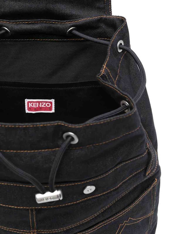 KENZO: zaini online - Zaino cinque tasche