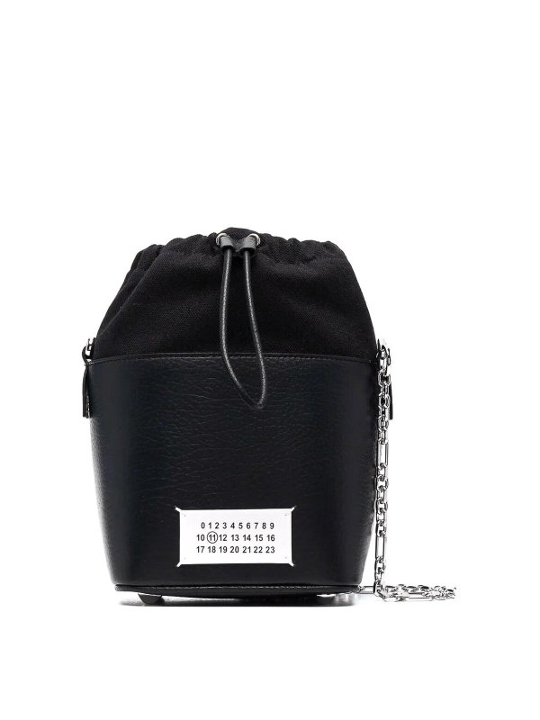 Maison Margiela: トートバッグ - トートバッグ - 黒