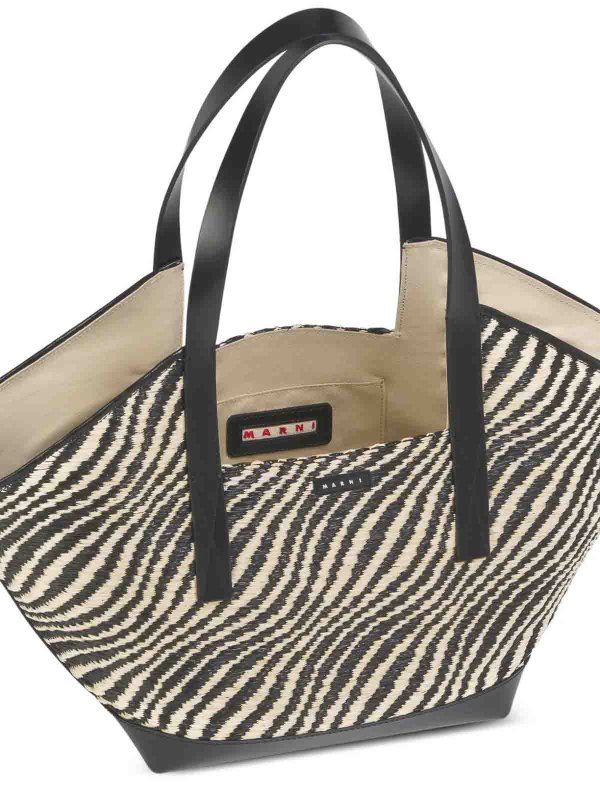 The Best Shops Marni: Handtaschen - Shopper - Schwarz
