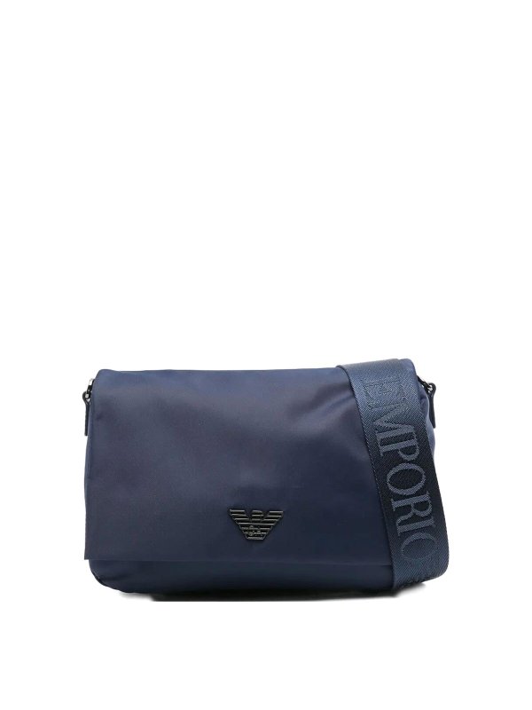 EMPORIO ARMANI: ショルダーバッグ - ショルダーバッグ - ブルー