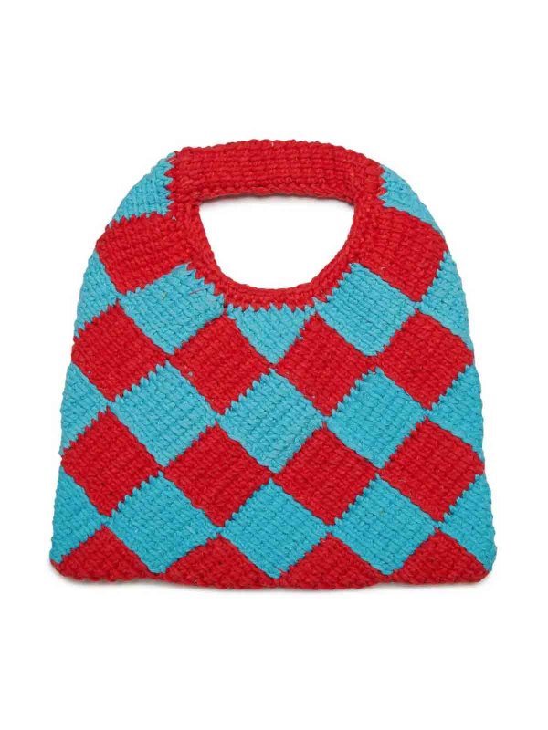 Marni: totes bags online - Diamond Crochet