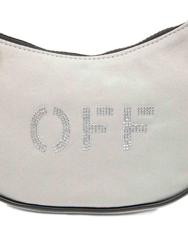 OFF-WHITE: Schultertaschen online - Schultertasche - Grau