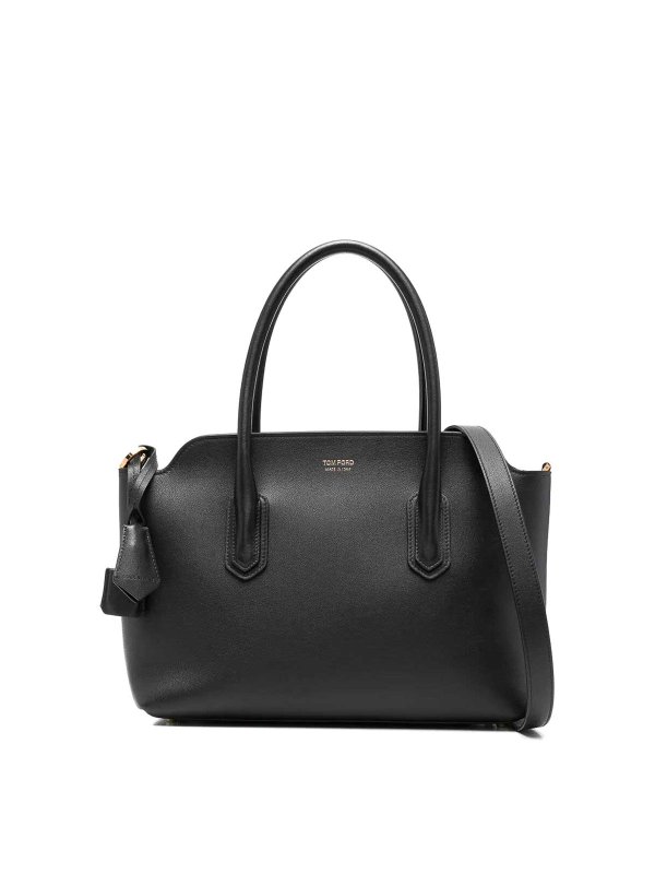 TOM FORD: ショルダーバッグ - ショルダーバッグ - 黒