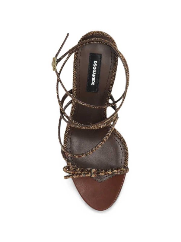 Sandalias - Marrón shop online: DSQUARED2