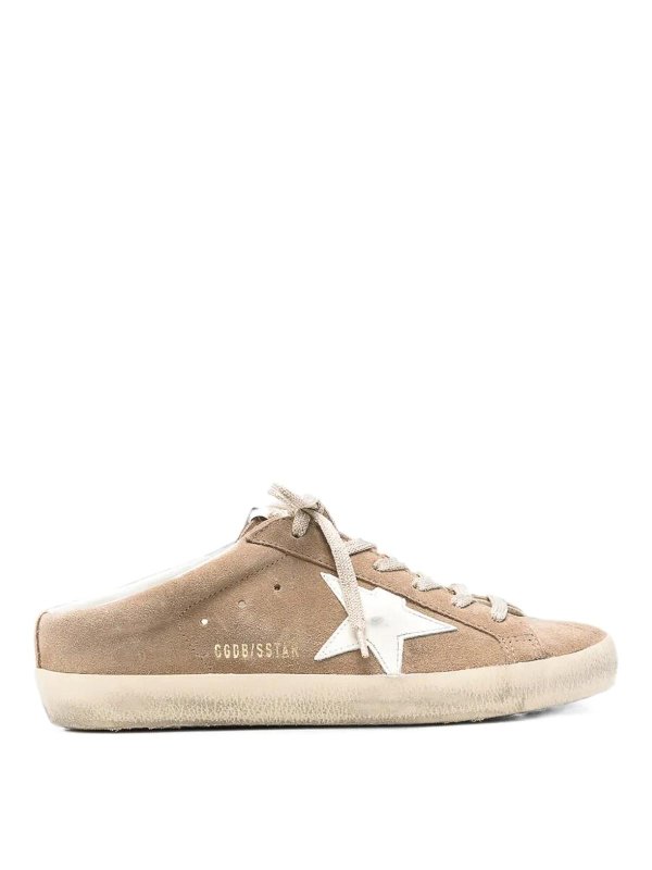 GOLDEN GOOSE: ミュール - ミュール - ブラウン