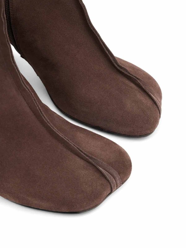 The Best Shops MM6 MAISON MARGIELA: ブーツ - ブーツ - ブラウン