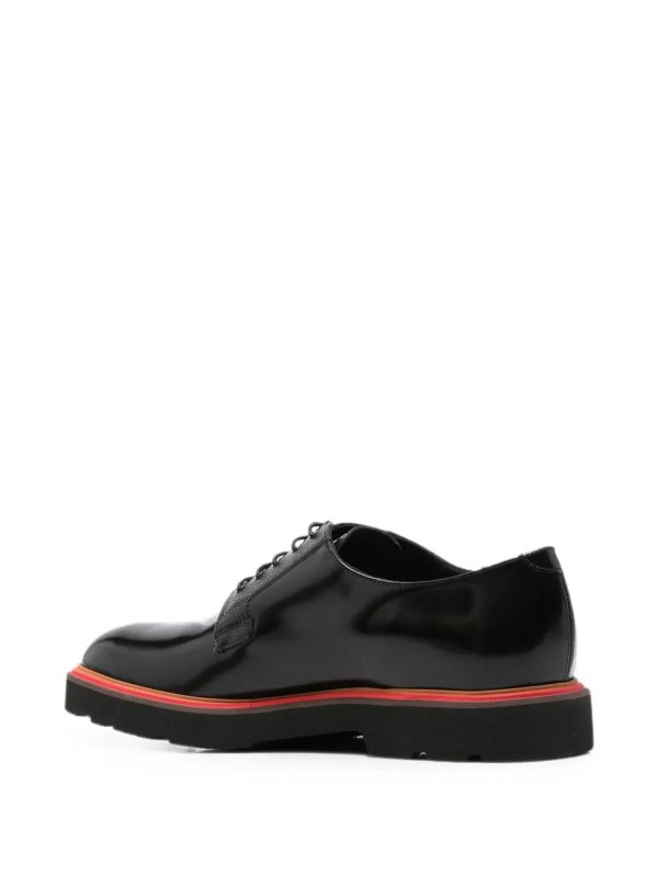 編み上げ靴 - 黒 shop online: PAUL SMITH