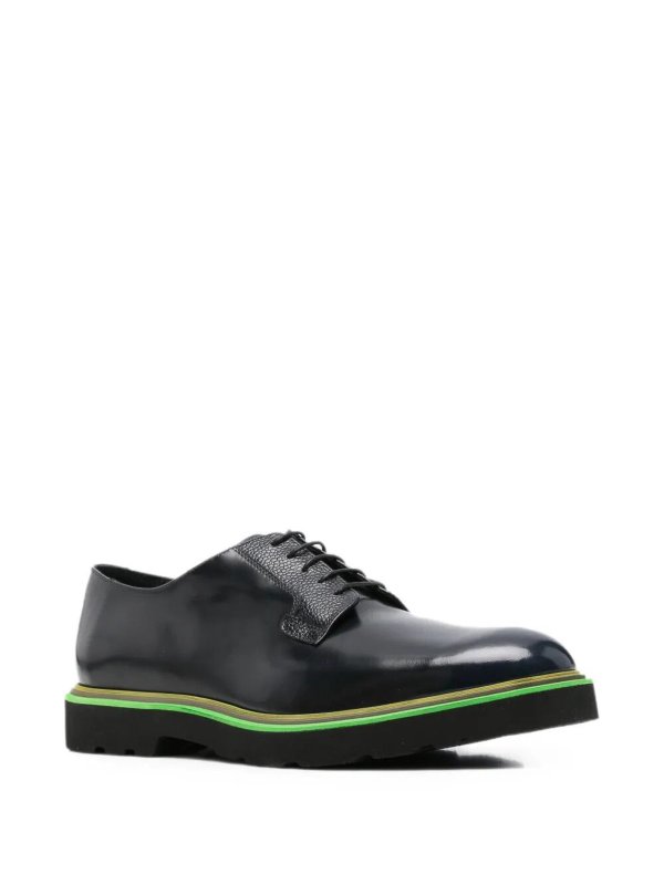 The Best Shops PAUL SMITH: レースアップシューズ - 編み上げ靴 - ブルー