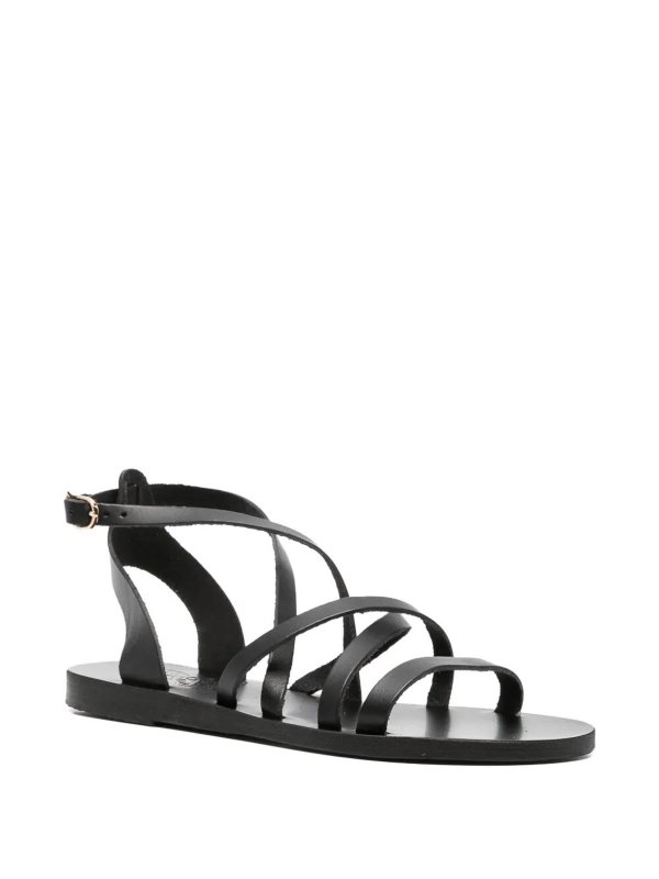フラットシューズ - 黒 shop online: ANCIENT GREEK SANDALS
