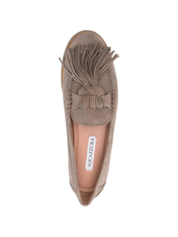 The Best Shops Aquazzura: フラットシューズ - フラットシューズ - グレー