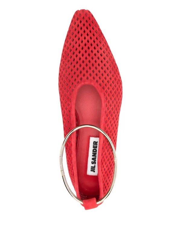 JIL SANDER: Bailarinas online - Bailarinas - Rojo