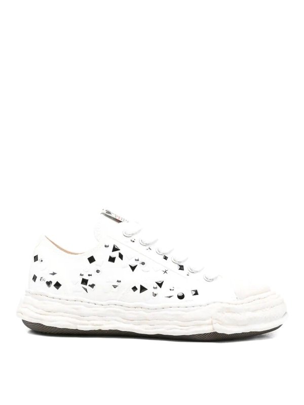 MAISON MIHARA YASUHIRO: Chaussures de sport - Baskets - Blanc